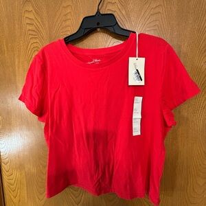 Universal Thread Bright Red Short Sleeve Tee